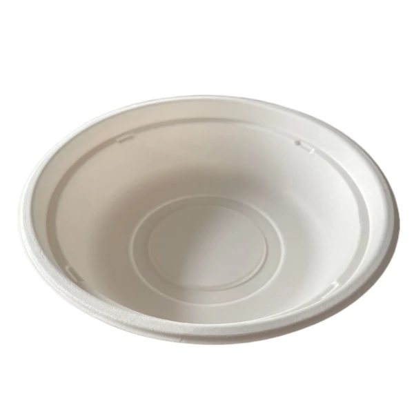 bagasse round bowl disposable food packaging
