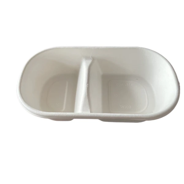 two compt bowl biodegradable