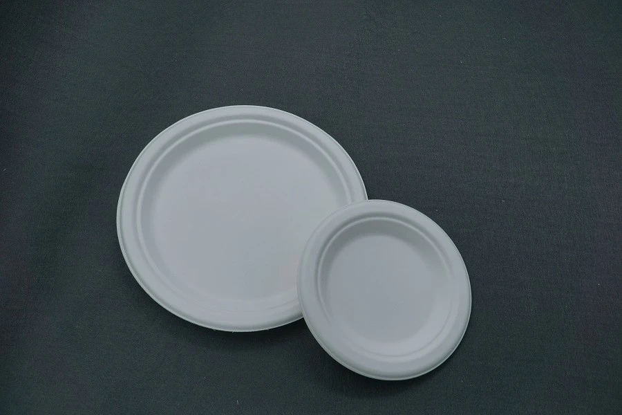 6‘’/7‘’/9‘’/10‘’ Round Sugarcane Bagasse Plate