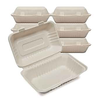 9x6 Inch Fast Food Clamshell Lunch Box best