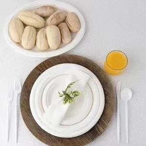 Why does some bagasse tableware turn yellow?
