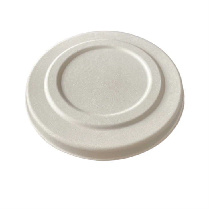 packaging bagasse soup lid