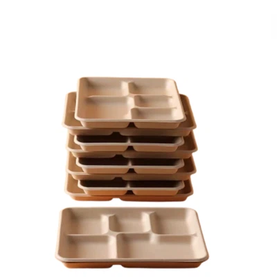 Bagasse Compartment Tray