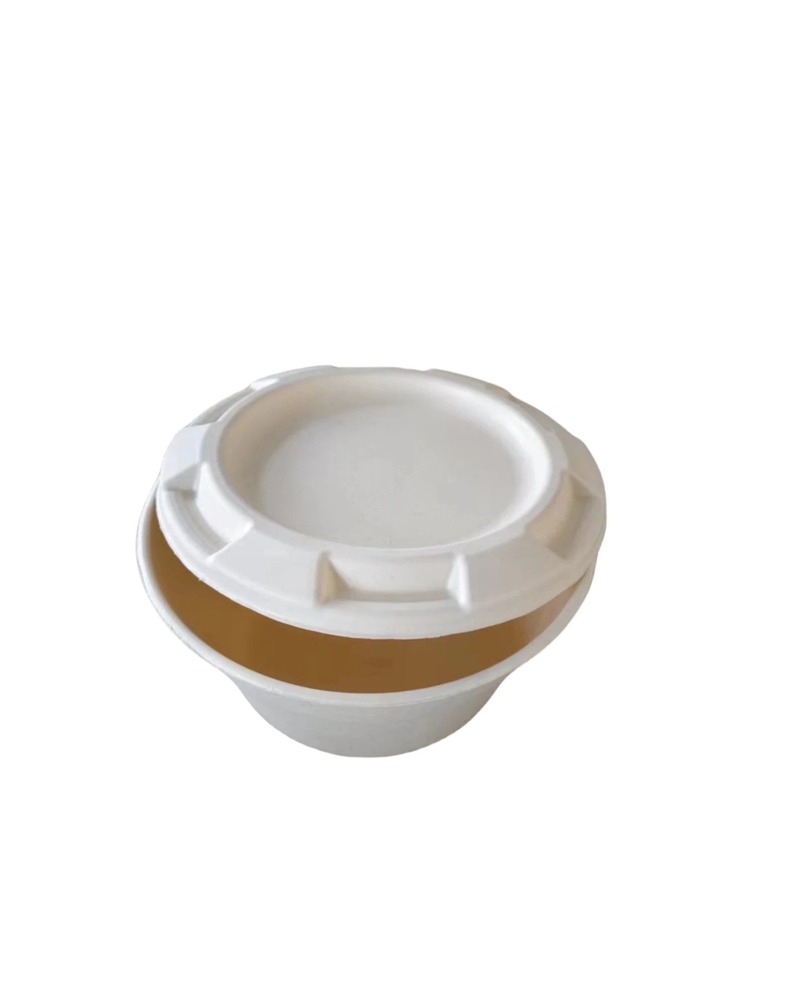 bagasse bowl with lid