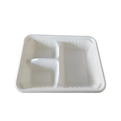 Three-compartment box