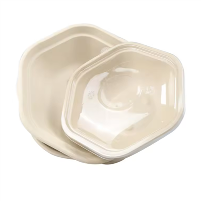 Compostable Hexagon Bowls 1000mL & 750ml
