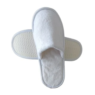 Wholesale Eco Friendly Biodegradable Disposable Fiber Slippers For Hotel Room